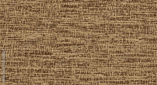 Brown and Beige Woven Fabric Texture with Interlaced Threads and Rough Surface