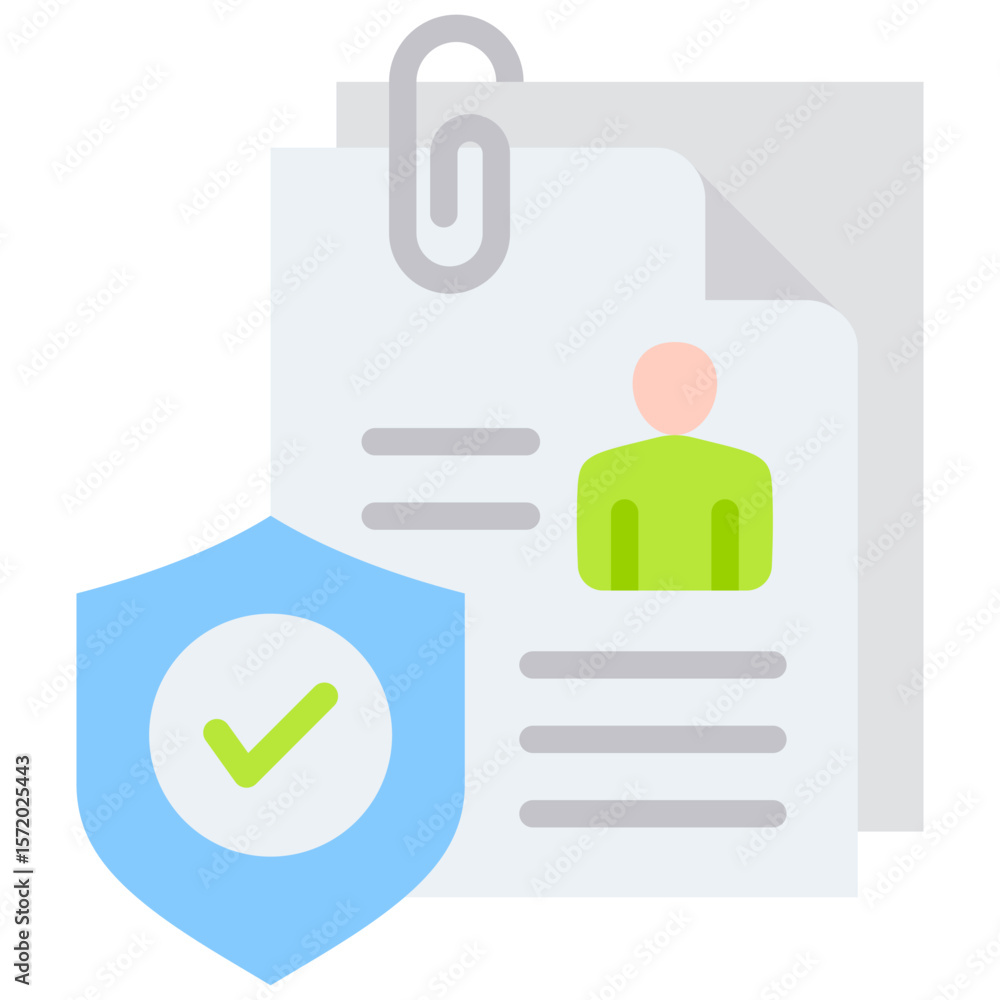 Obraz premium Confidentiality Icon