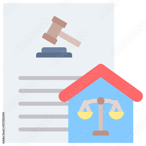 Real Estate Law Icon