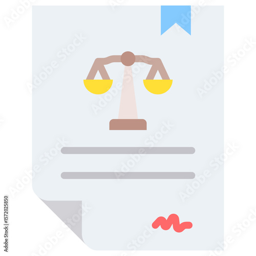 Power Of Attorney  Icon