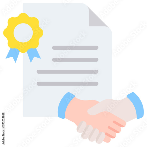 Legal Agreement Icon