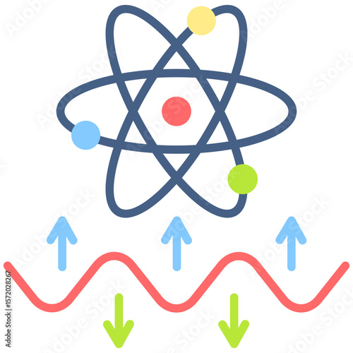 Quantum Vacuum Fluctuation Icon