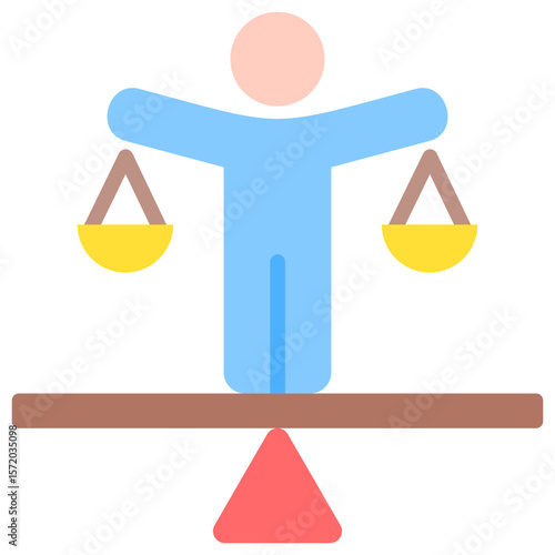 Balance Beam Icon