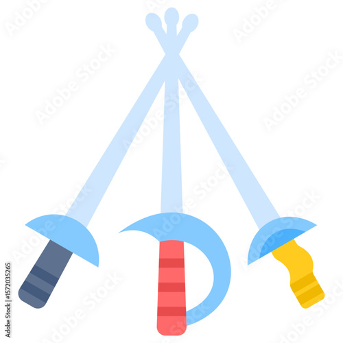 Fencing Sword Icon