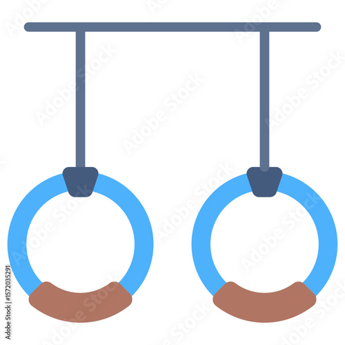 Gymnastics Rings Icon