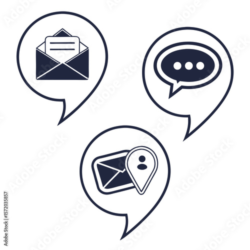 Free Download Communication icons set - GFXLoad