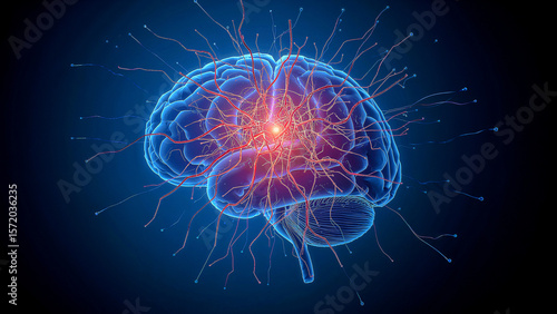 Stroke effects on brain oxygen and nutrient flow
