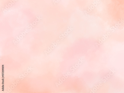 水彩ピンクのグラデーション背景素材・透け感あり