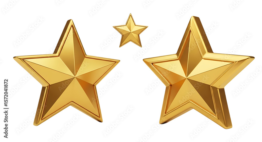 Obraz premium Golden stars on black gold stars five pointed stars