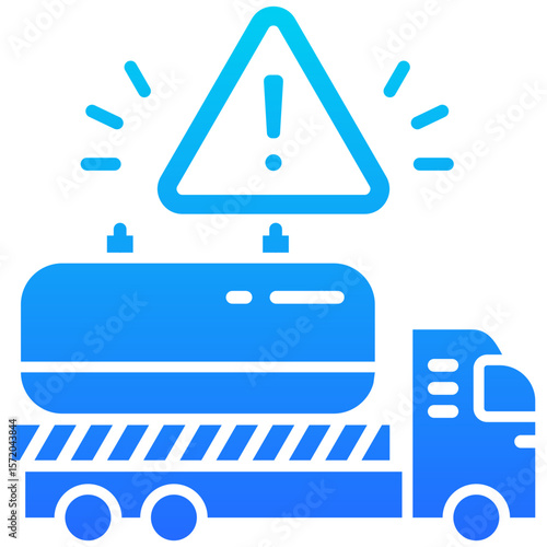 Hazardous Material Transport Icon