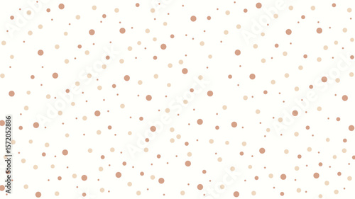 
A soft cream background vector with scattered light brown and subtle beige dots, ideal for subtle, elegant, or celebration backgrounds.
