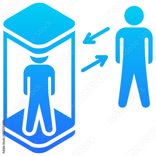 Quantum Teleportation Icon