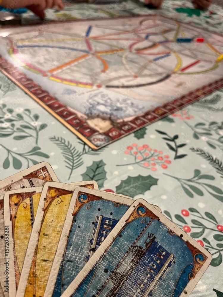 Fototapeta premium Travel Game
