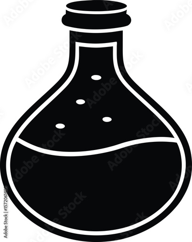 potion jar vector icon. Halloween Related Vector Icon.