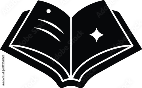 spell book vector icon. Halloween Related Vector Icon.