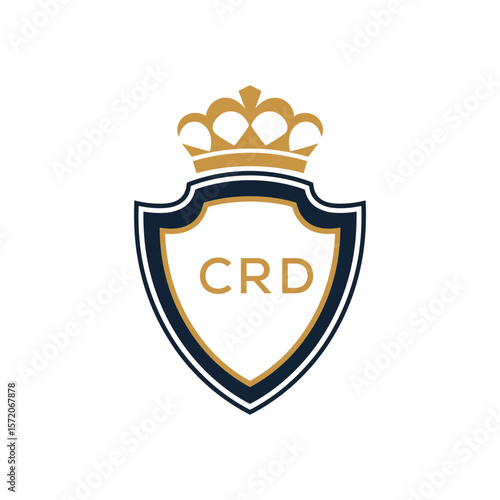 Dynamic Tech Logo Design with CRD Letters and Abstract Motion Elements – Modern Business Identity.CRD Letter Logo.
