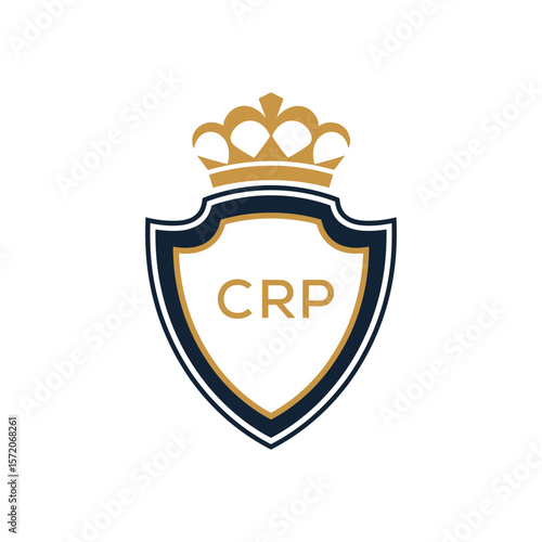 Dynamic Tech Logo Design with CRP Letters and Abstract Motion Elements – Modern Business Identity.CRP Letter Logo.
