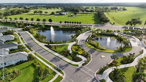 new subdivision in Lakewood Ranch near Sarasotal, Florida, near the Sarasota Polo grounds and ranch stables