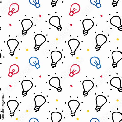 Simple light bulb pattern