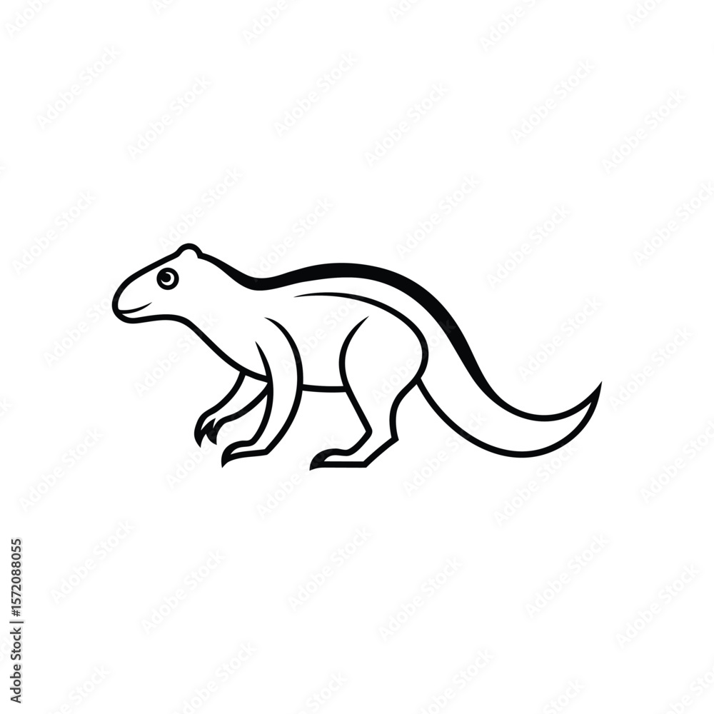 Fototapeta premium vector illustration of a bear