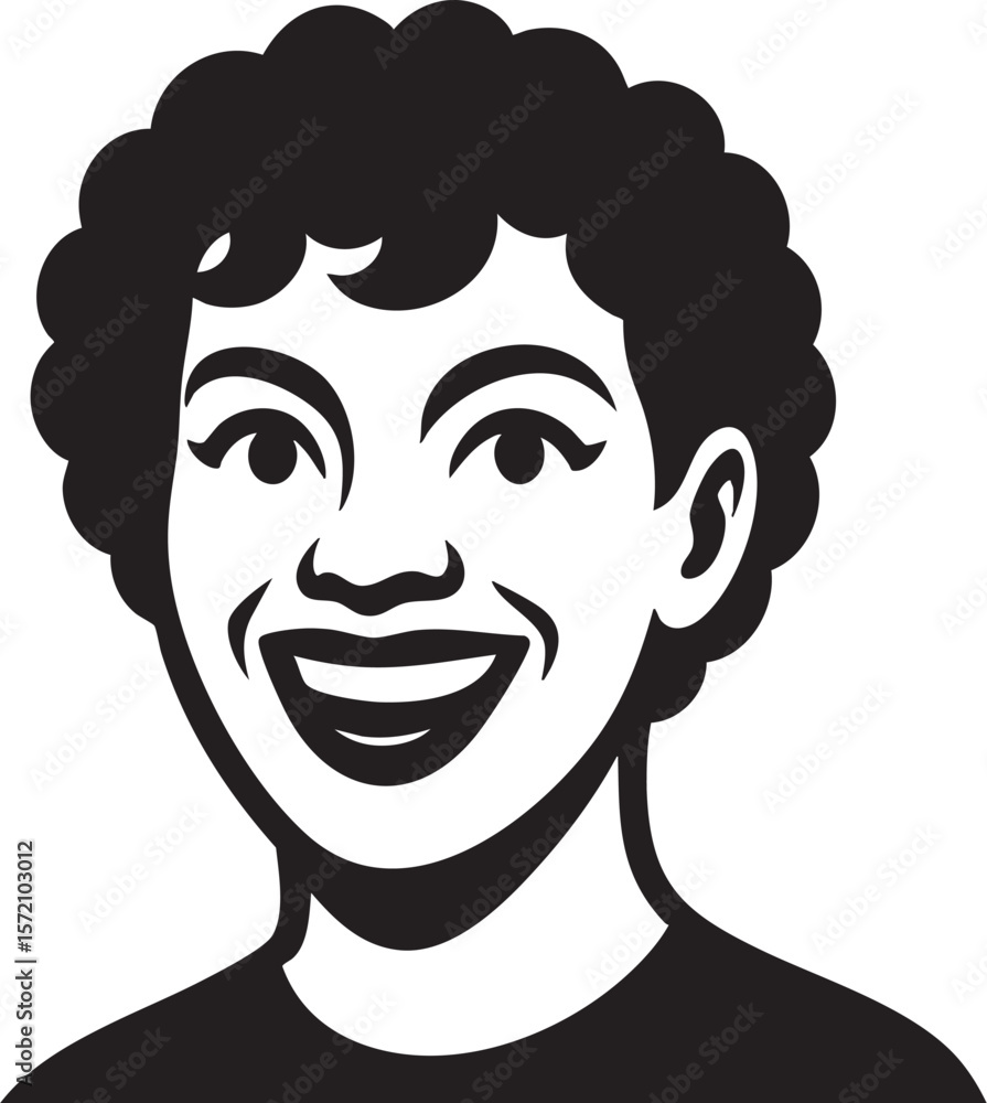 portrait of a woman in different hair style portrait of a woman in different hair style