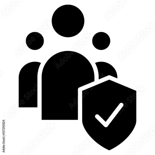 public safety glyph icon