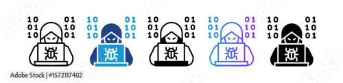 Hacker multiple icon