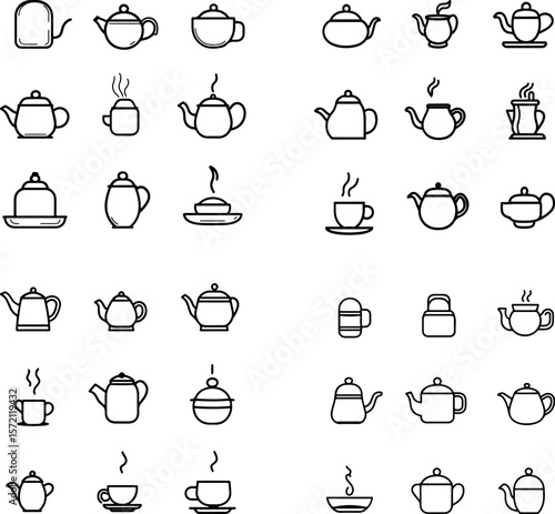 hot water kettle, boiling kettle, kettle for hot water, kettle icon, water kettle, tea kettle, kettle with spout, kettle with lid, kettle handle, electric kettle, stainless steel kettle
