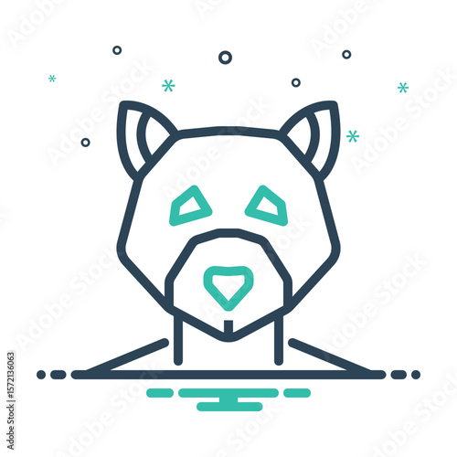 Mix icon for mask