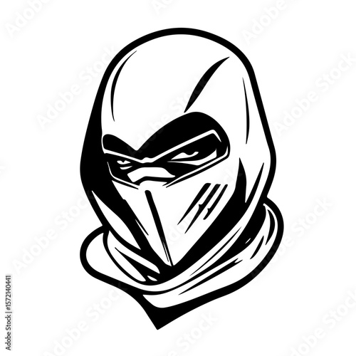 This powerful icon embodies the competitive spirit and anonymity often found in the gaming world, making it ideal for a strong digital identity