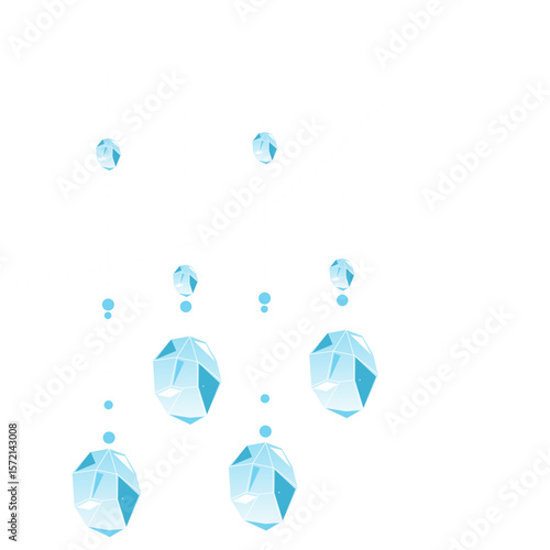 Sparkling Gemstone decoration 