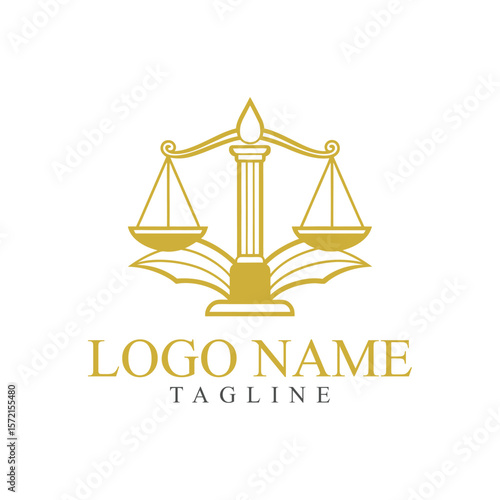 Modern Law Firm Logo Concept

