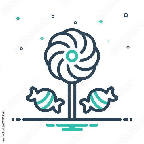 Mix icon for candy