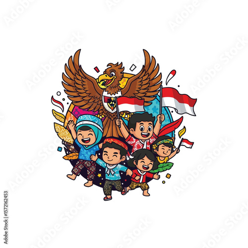 Celebrating Indonesia's Freedom: A Colorful Tribute