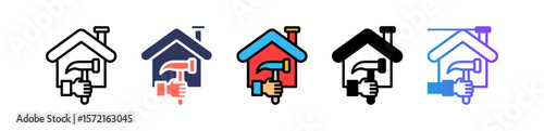 Renovation multiple icon