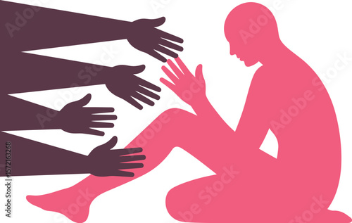 Understanding harassment and abuse: a visual representation of personal space violation and trauma impact