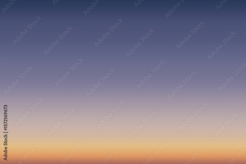 Obraz premium Displaying gradient sky shifting from deep blue through pinks into warm reds at sunrise flat design