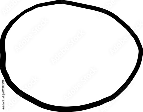 Tall Oval Shape With Slight Asymmetry