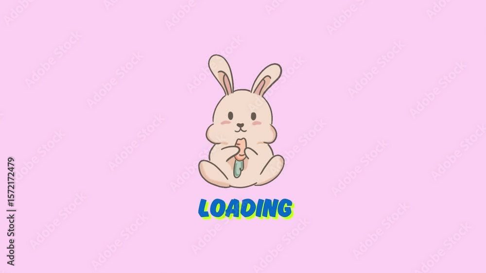 rabbit animation opening video loading. to load video opener #Loading #Video #Editing rabbit animation opening video loading. to load video opener #Loading #Video #Editing