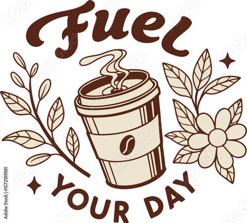 coffee club slogan print  with vintage hand drawn  (1) [Converted].eps