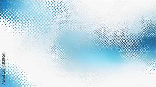 Wallpaper Mural Abstract blue background with dotted wave pattern and digital texture design Torontodigital.ca
