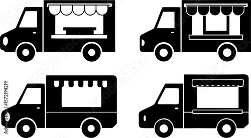 food truck icon mobile kitchen food van street foo (1).eps