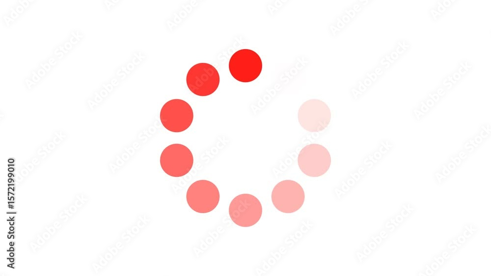 Rotating Loading Circle Animation – Seamless Looping Icon on a black Background. Rotating Loading Circle Animation – Seamless Looping Icon on a black Background.