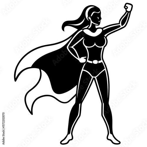  Female Superhero Empowerment Icon