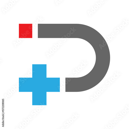 Magnet logo icon design