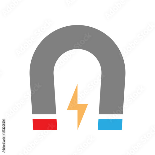 Magnet logo icon design