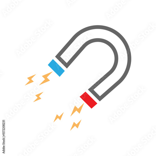 Magnet logo icon design