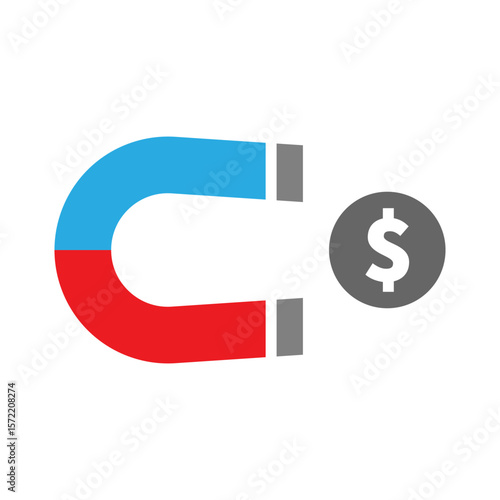 Magnet logo icon design