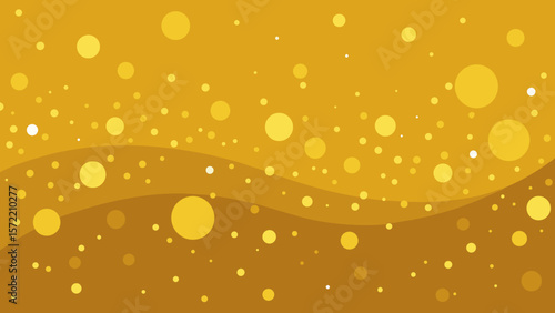 orange background with bubbles