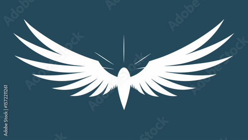 Wallpaper Mural vector illustration of a wings Torontodigital.ca